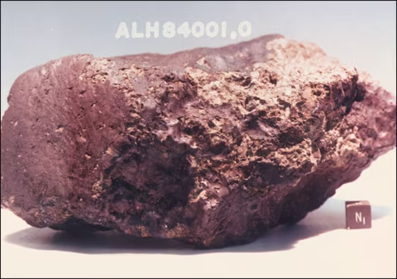Image: Mars rock